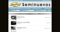 Desktop Screenshot of herreramotorsseminuevos.com